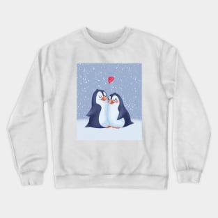 Penguins Love Crewneck Sweatshirt